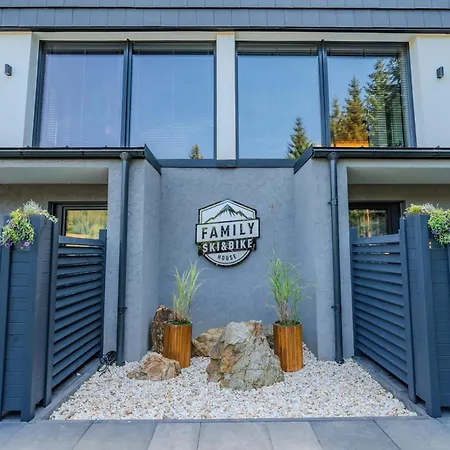 Family Ski&bike House Lejlighed *