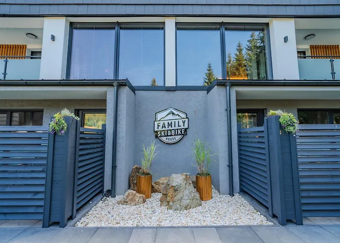 Family Ski&bike House Lejlighed *