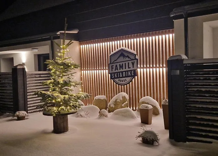 Family Ski&bike House Lejlighed *