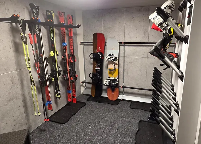 Family Ski&bike House Lejlighed *